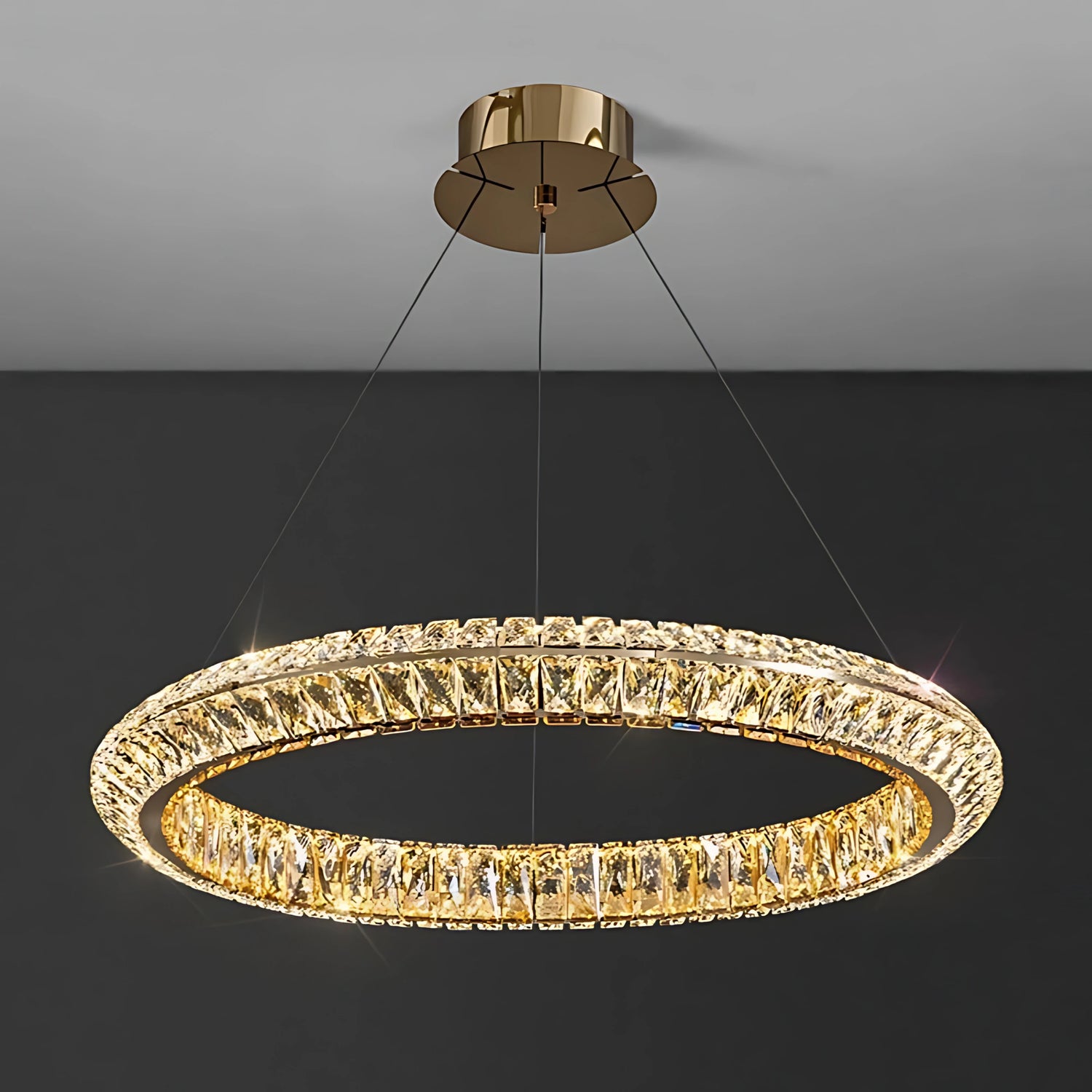 Aurelia Halo Chandelier - Chandeliers