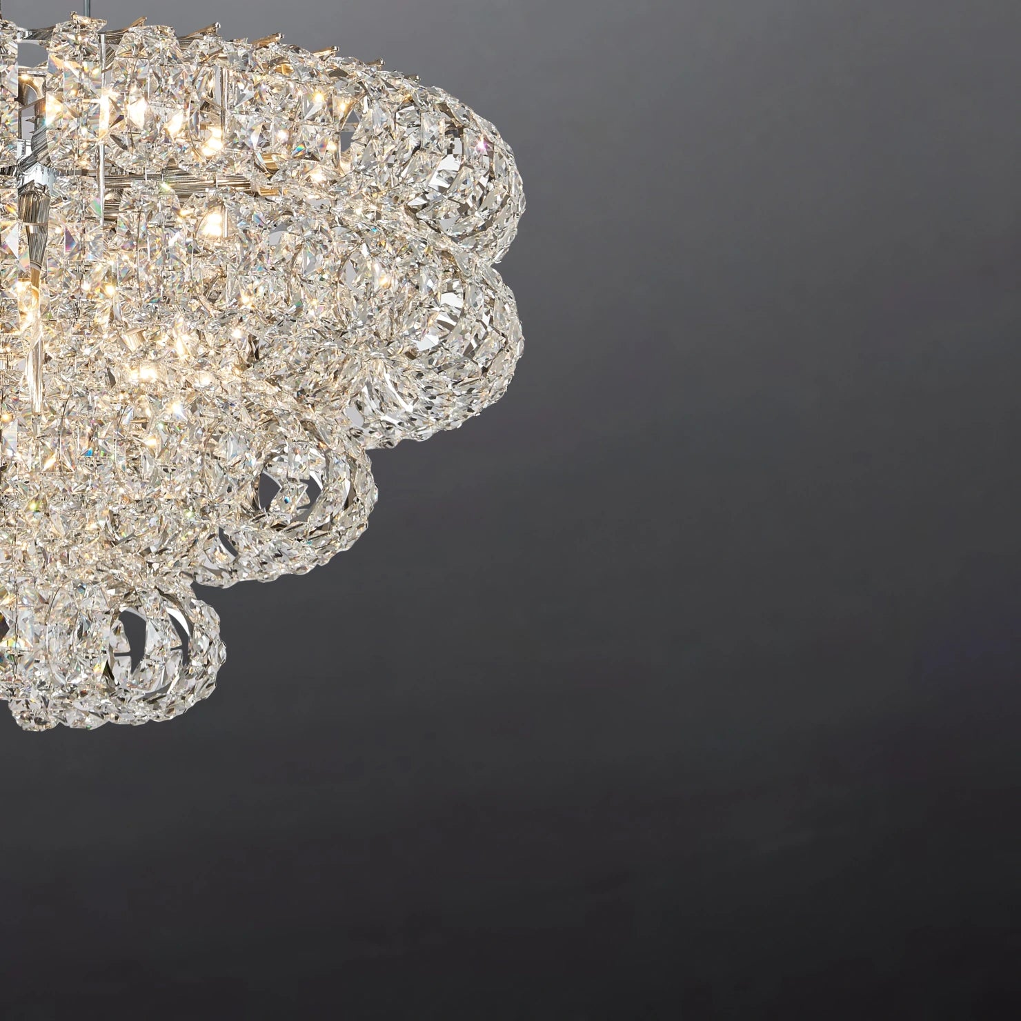 AMULETTE 4 TIER CHANDELIER