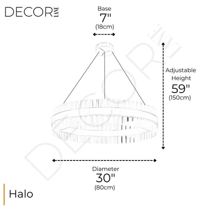 THE ENCHANTE HALO CHANDELIER