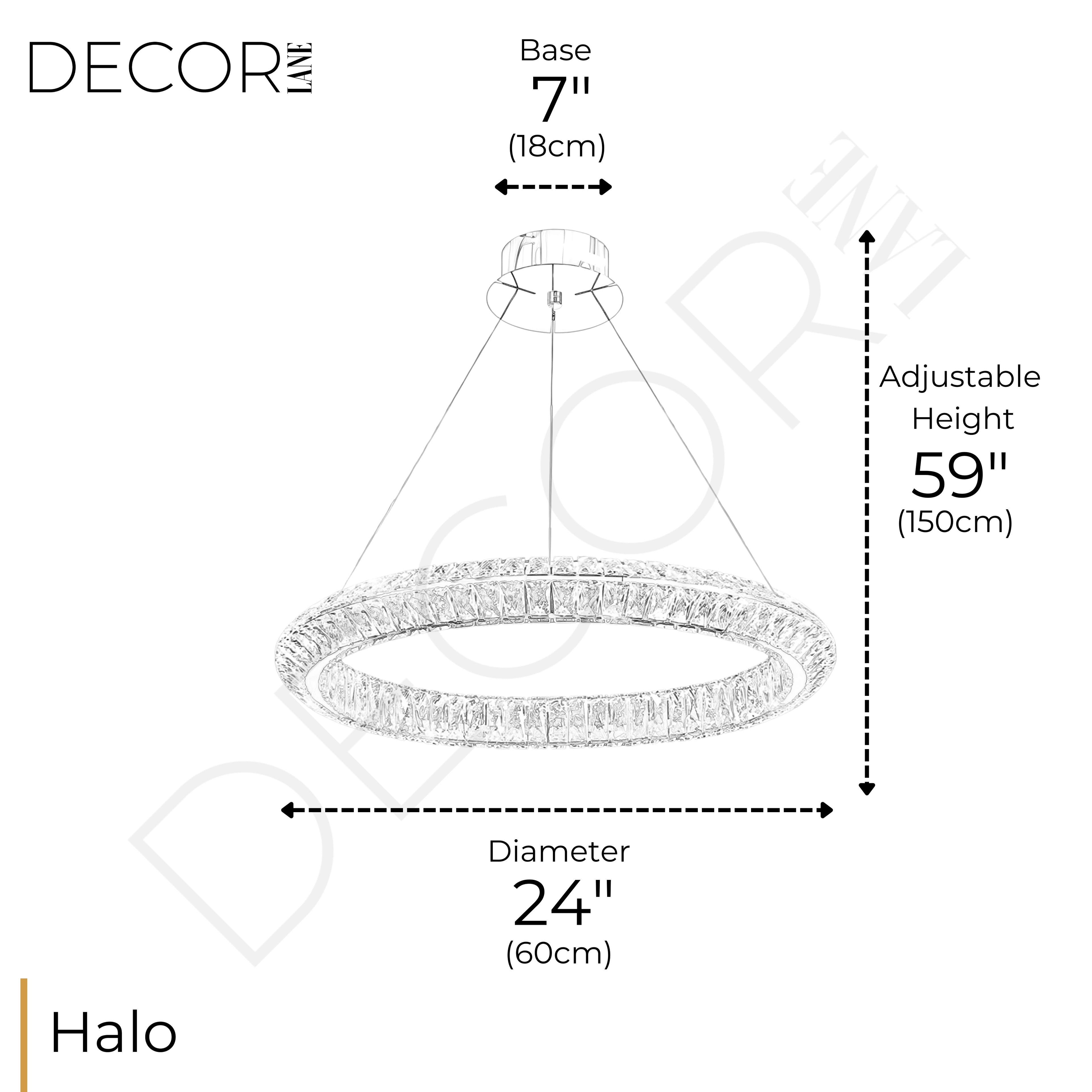 Aurelia Halo Chandelier - Chandeliers