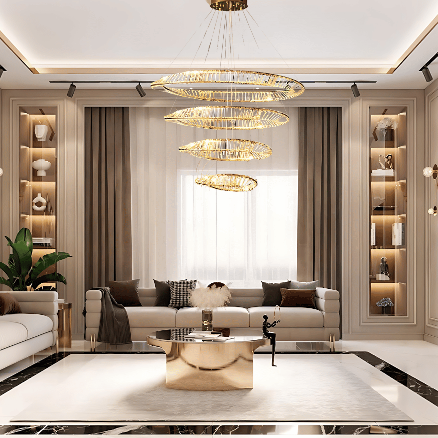 THE MOBIUS STRIP CHANDELIER