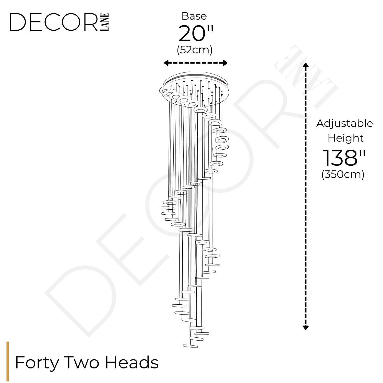 ECHO STAIRCASE CHANDELIER