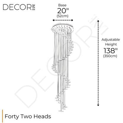 ECHO STAIRCASE CHANDELIER