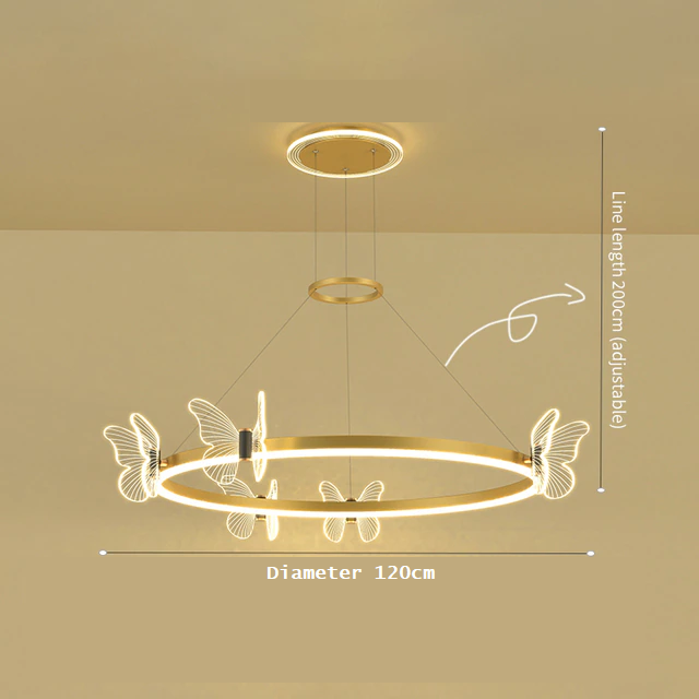 ÉCLAT SUCRÉ DES CIEUX CHANDELIER