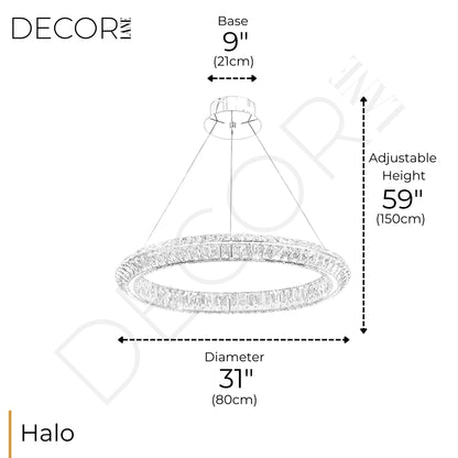 Aurelia Halo Chandelier - Chandeliers