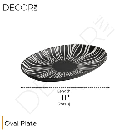 ZAPHIRE OVAL PLATE COLLECTION