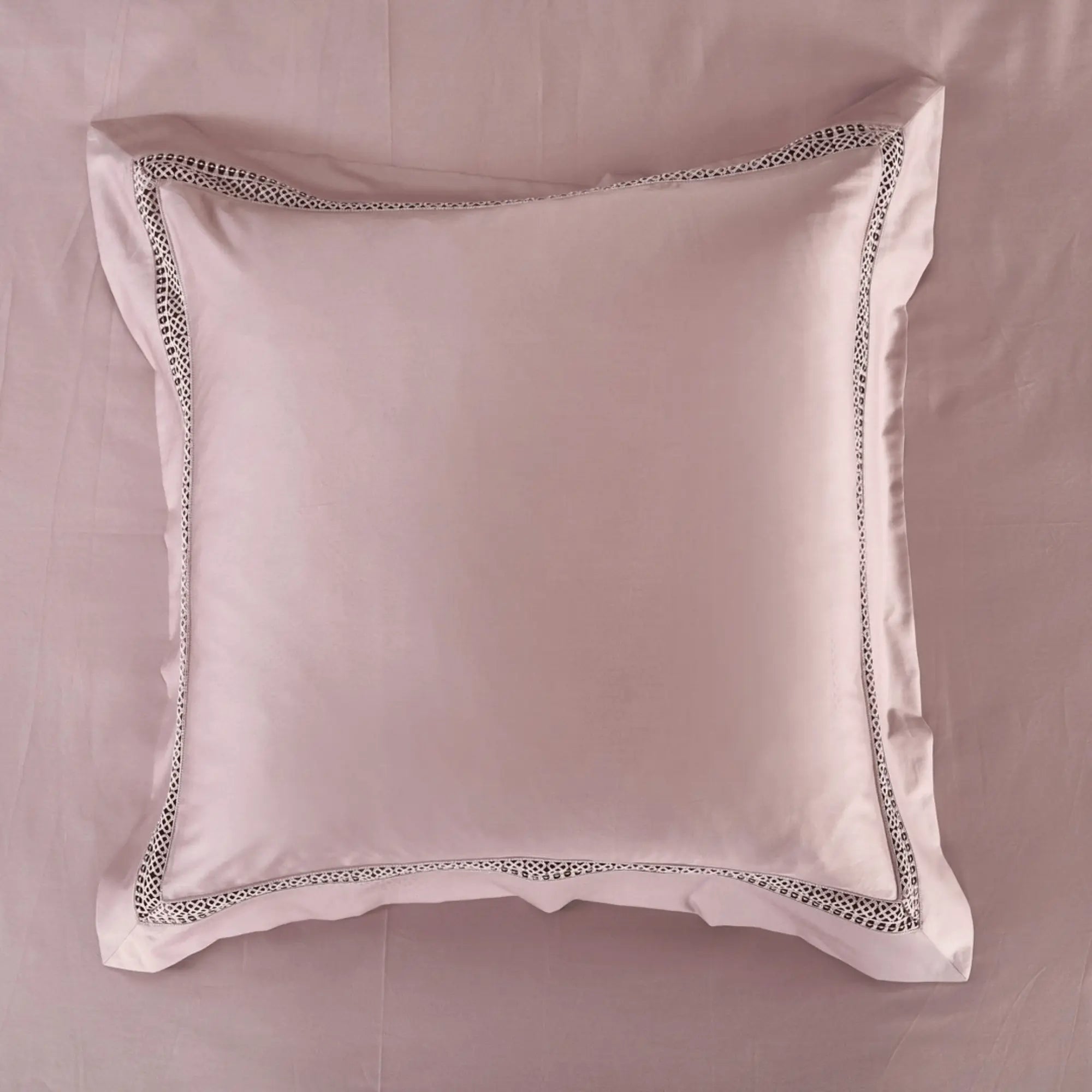 BLUSH MAUVE ELEGANCE 1000 THREAD COUNT DUVET COVER &amp; SHAMS