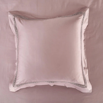 BLUSH MAUVE ELEGANCE 1000 THREAD COUNT DUVET COVER &amp; SHAMS