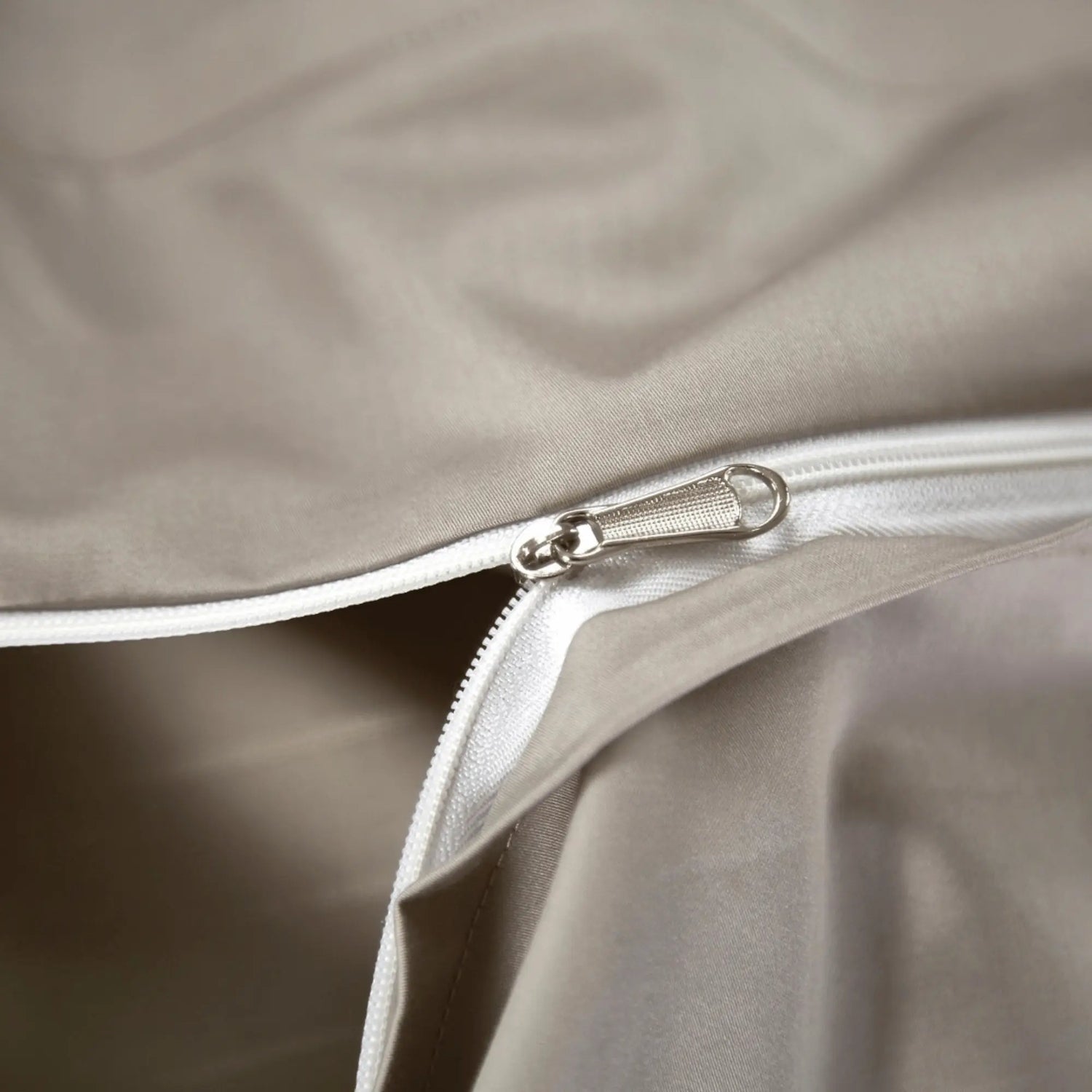 TAUPE HARMONY 1000 THREAD COUNT DUVET COVER &amp; SHAMS