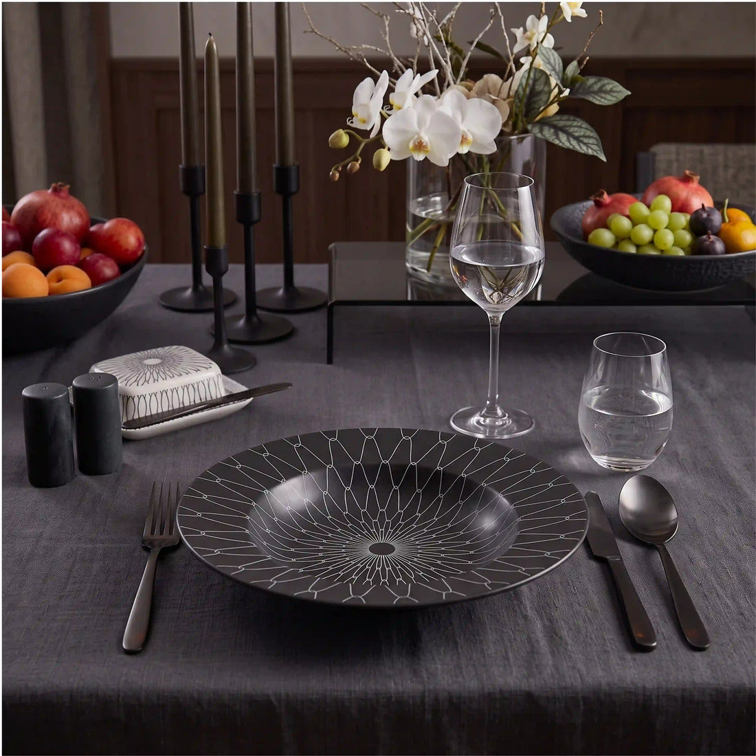 ZAPHIRE MONROE NOIR PASTA BOWL