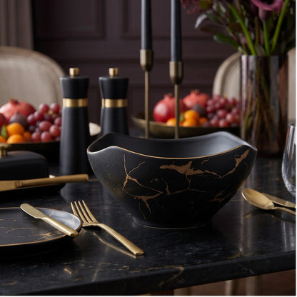 LIGHTNING NOIR SERVING BOWL