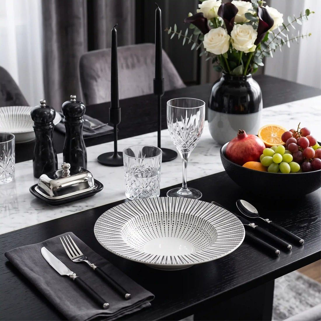 ZAPHIRE BLANC PASTA BOWL