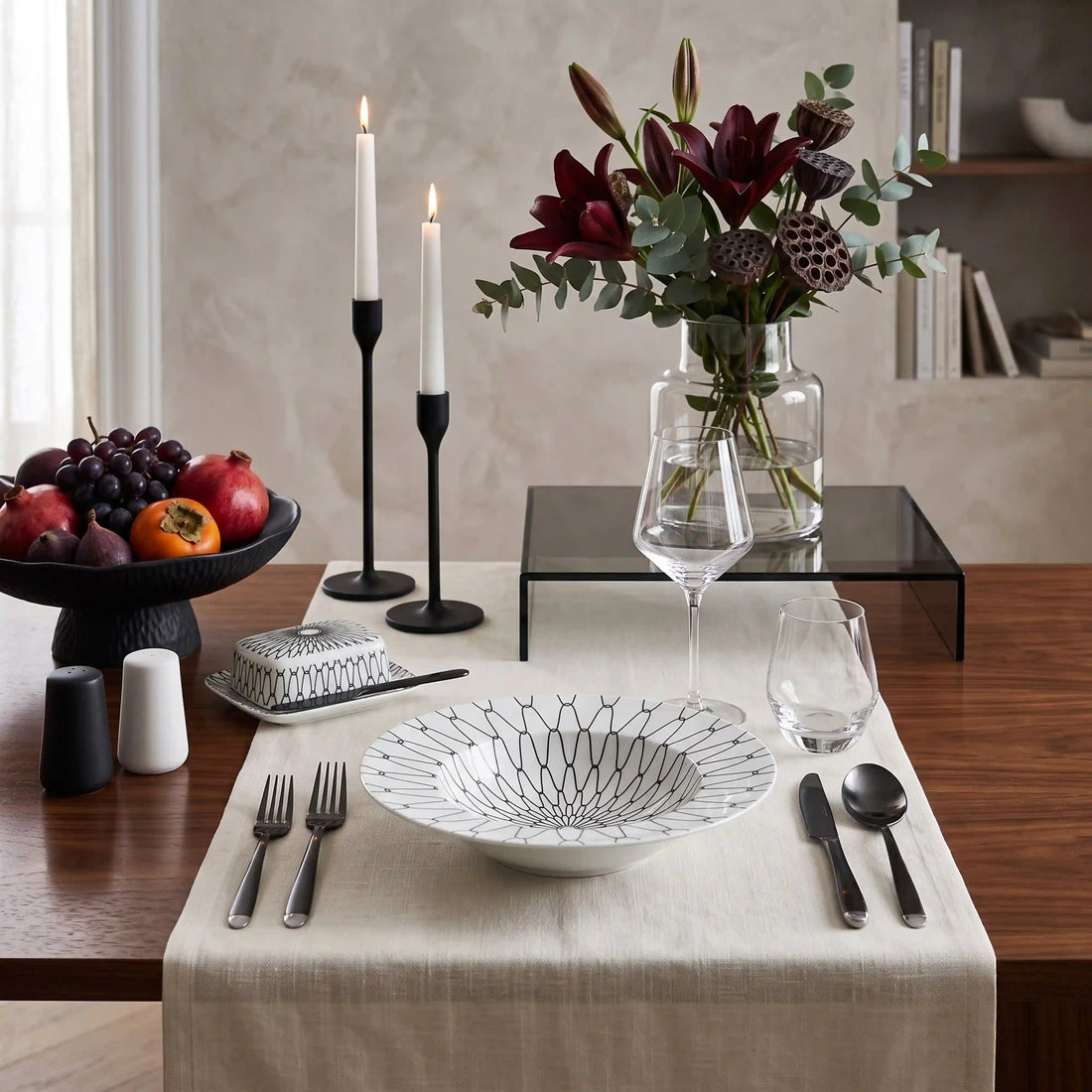 ZAPHIRE MONROE BLANC PASTA BOWL