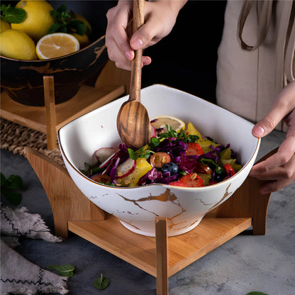 LIGHTNING BLANC SERVING BOWL