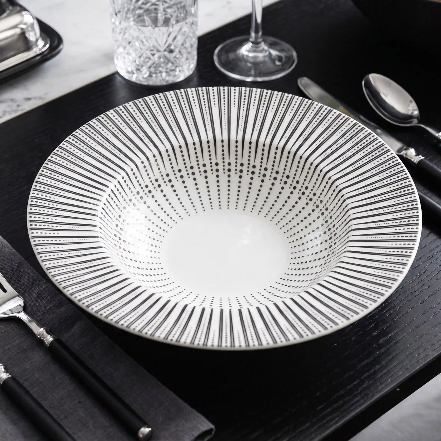 ZAPPHIRE BLANC PASTA BOWL