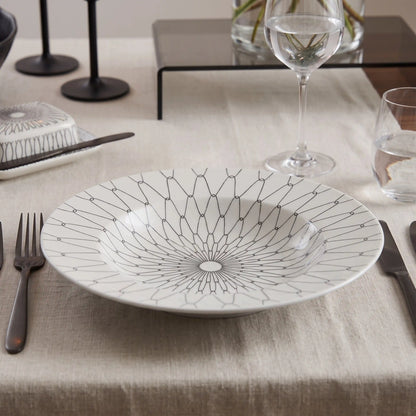 ZAPPHIRE MONROE BLANC PASTA BOWL