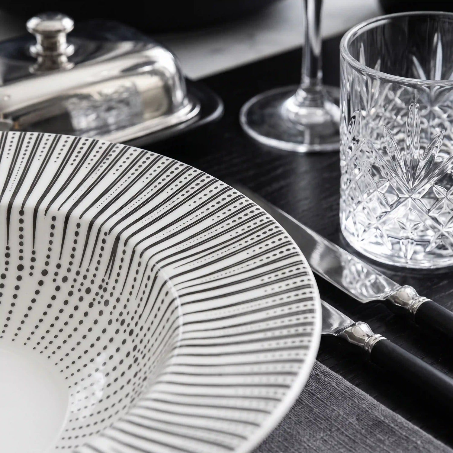 ZAPPHIRE BLANC PASTA BOWL