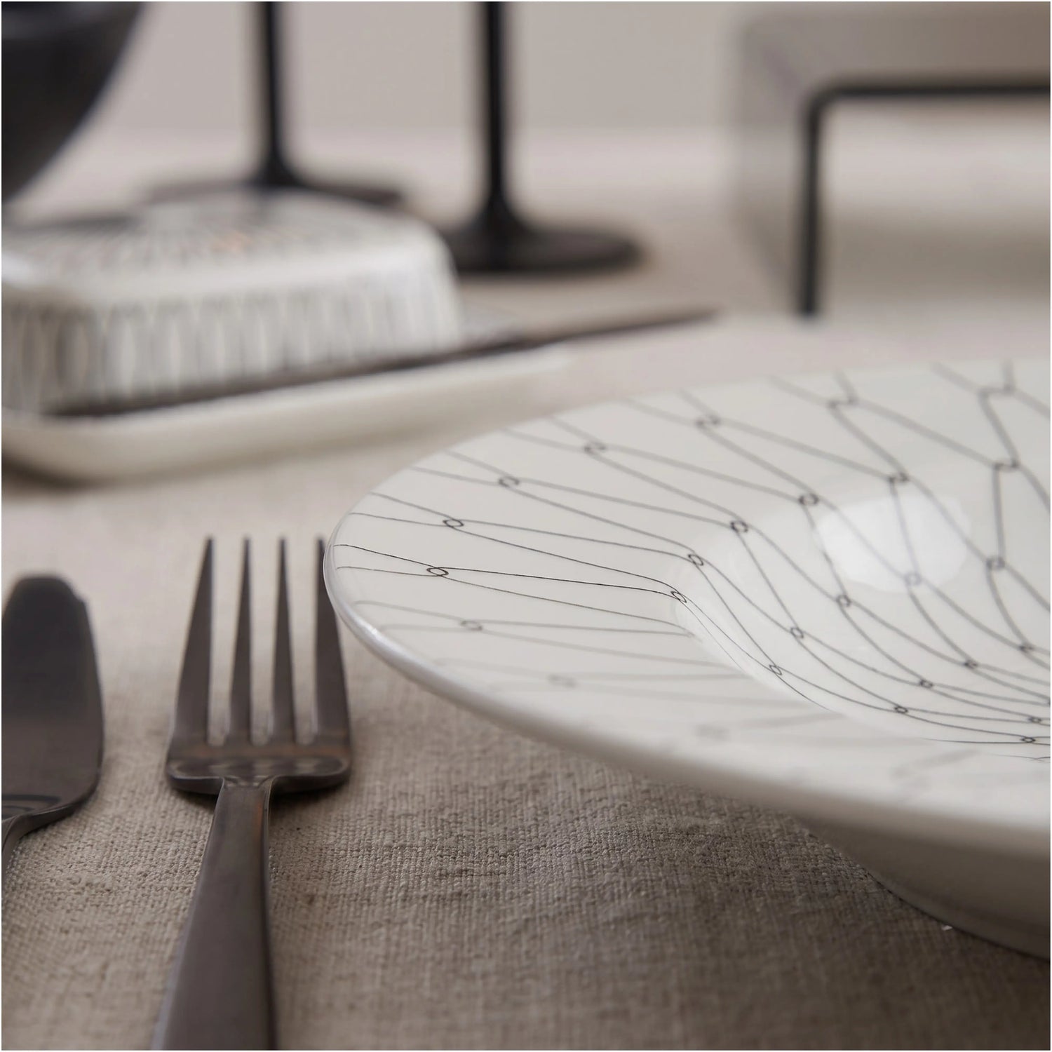 ZAPPHIRE MONROE BLANC PASTA BOWL
