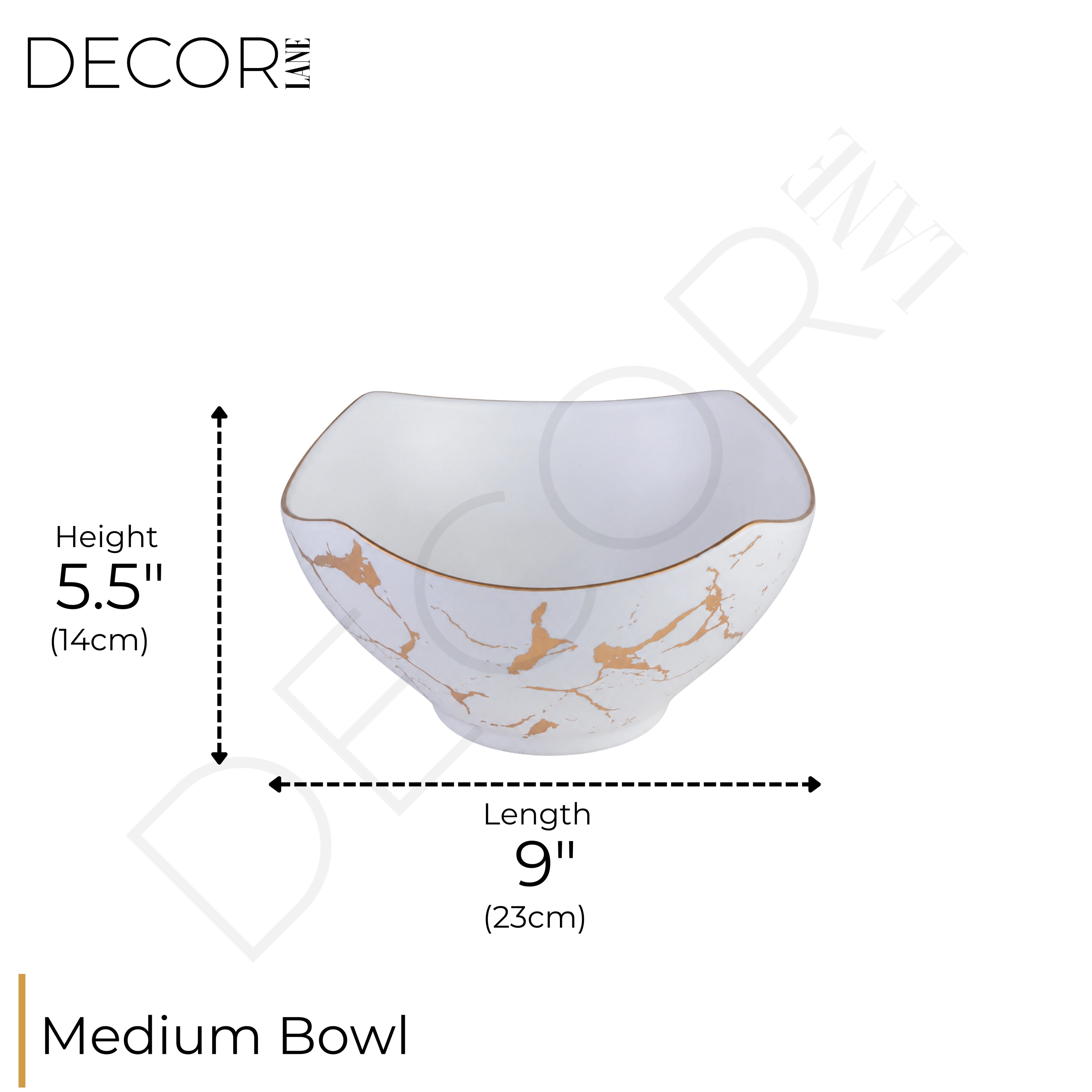 LIGHTNING BLANC SERVING BOWL