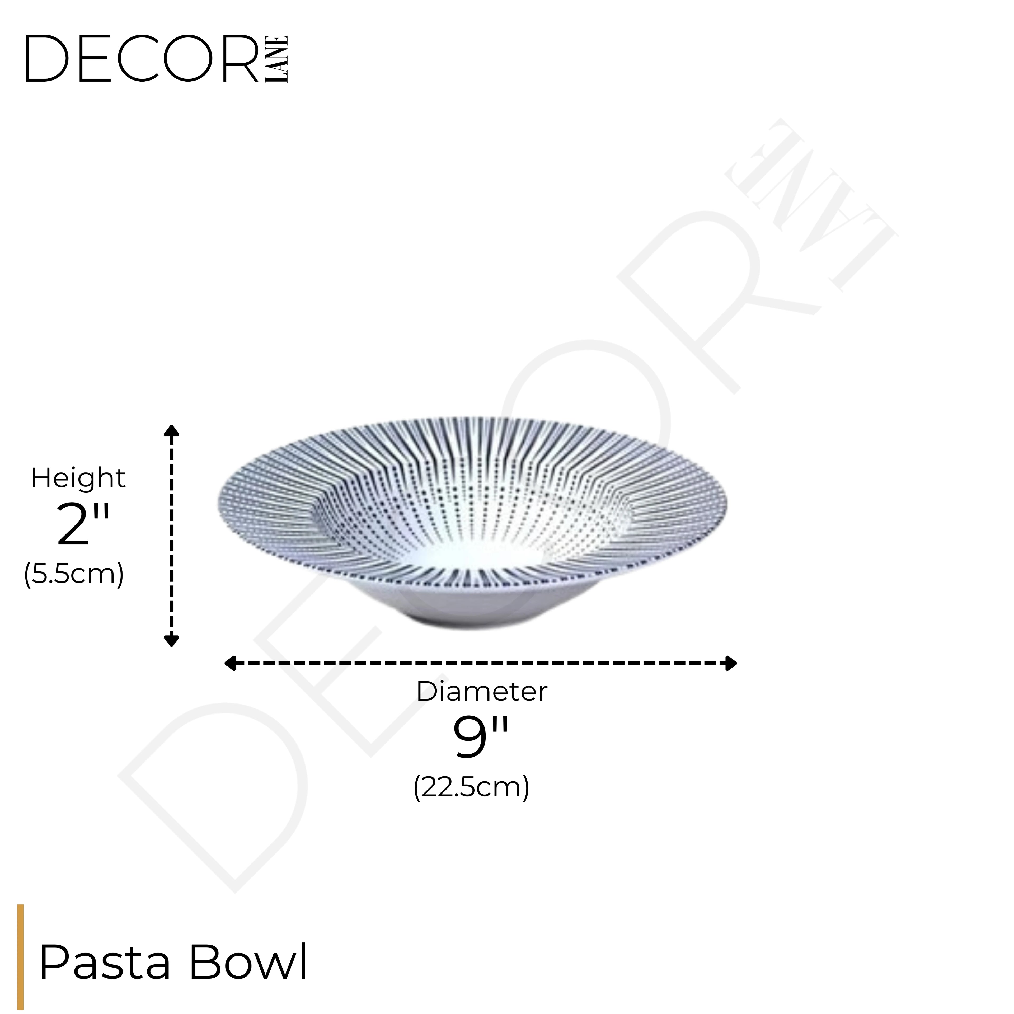 ZAPPHIRE PASTA BOWL COLLECTION