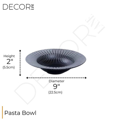 ZAPPHIRE NOIR PASTA BOWL