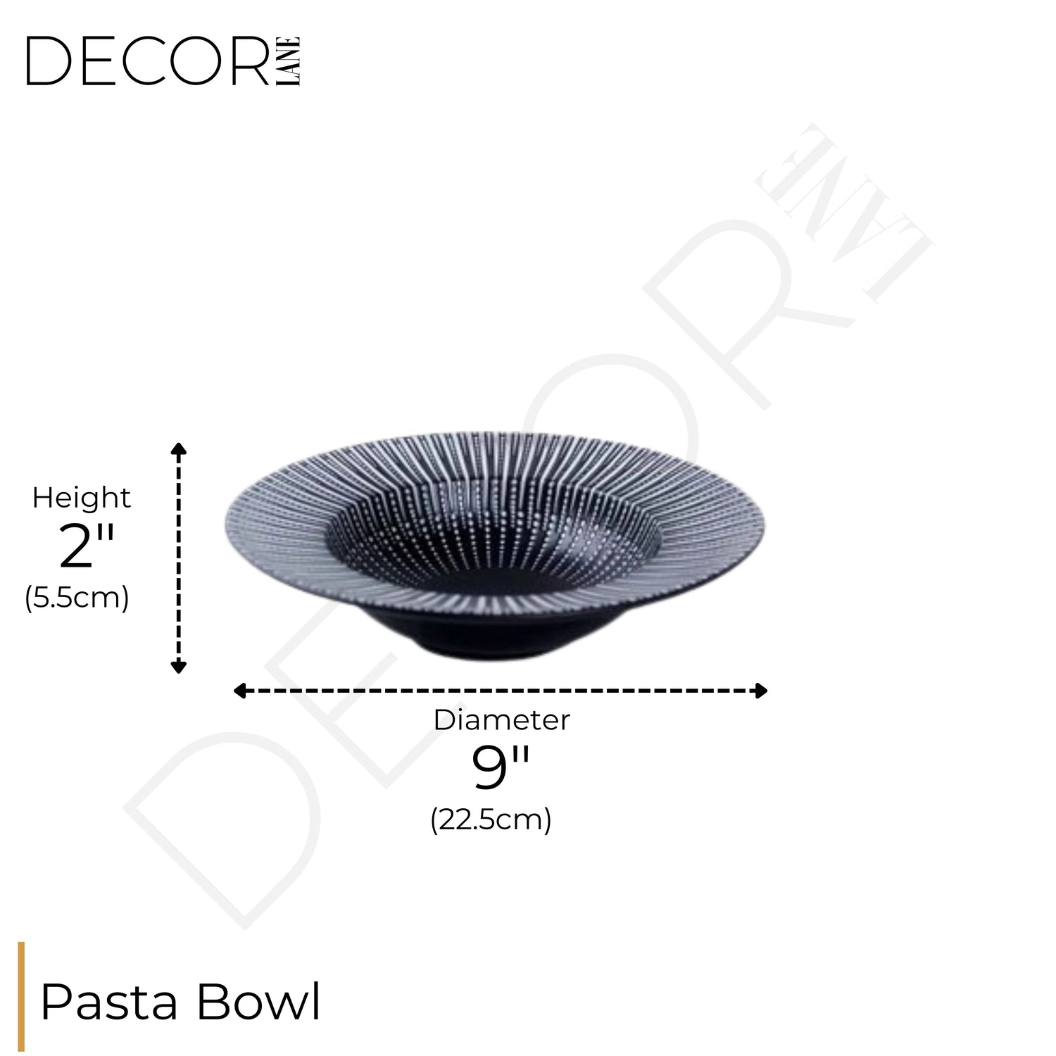 ZAPPHIRE PASTA BOWL COLLECTION