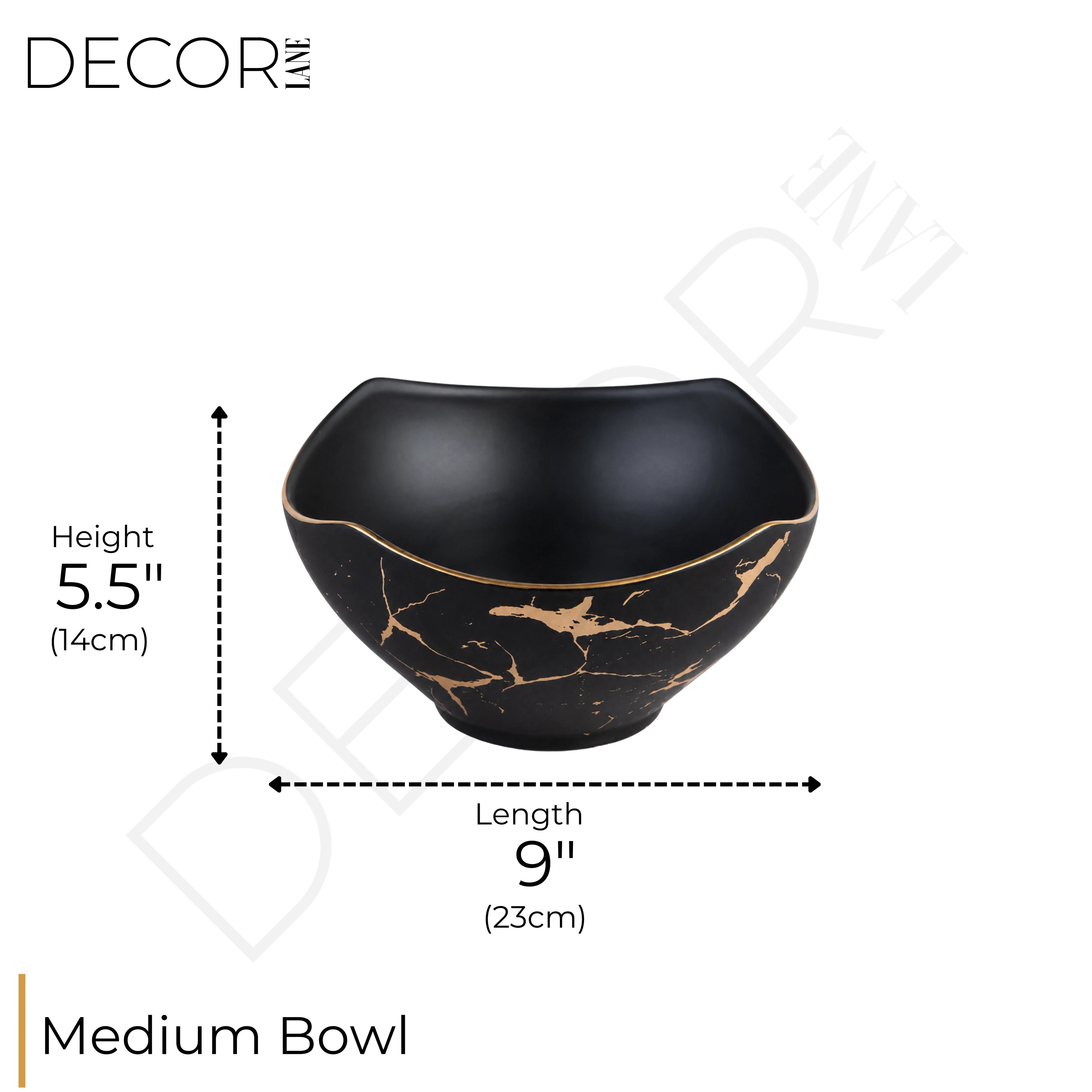 LIGHTNING NOIR SERVING BOWL