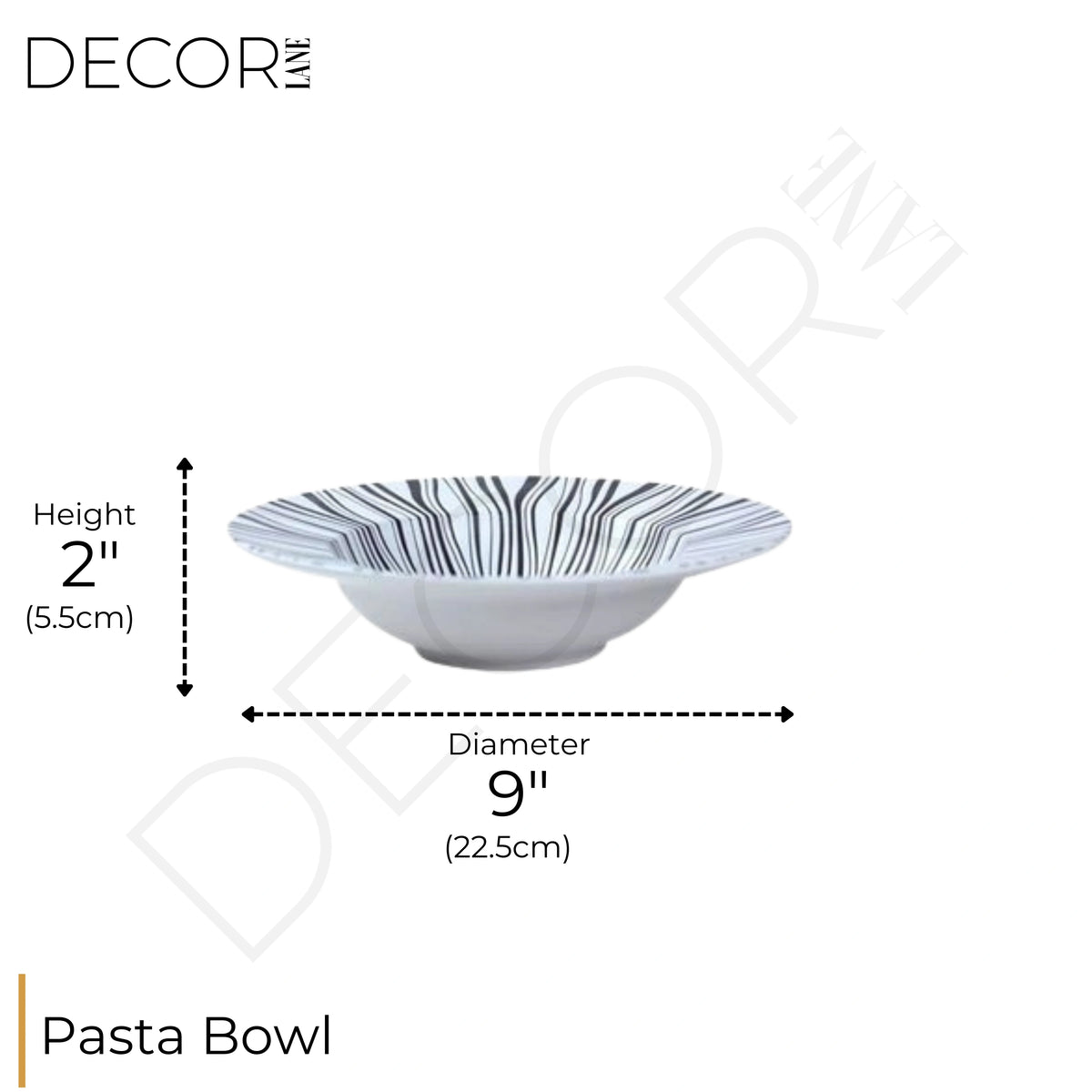ZAPHIRE BELMONT BLANC PASTA BOWL