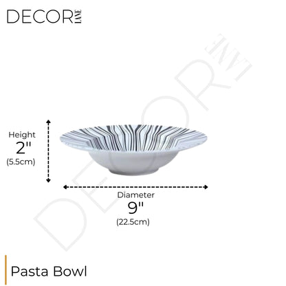 ZAPHIRE BELMONT BLANC PASTA BOWL