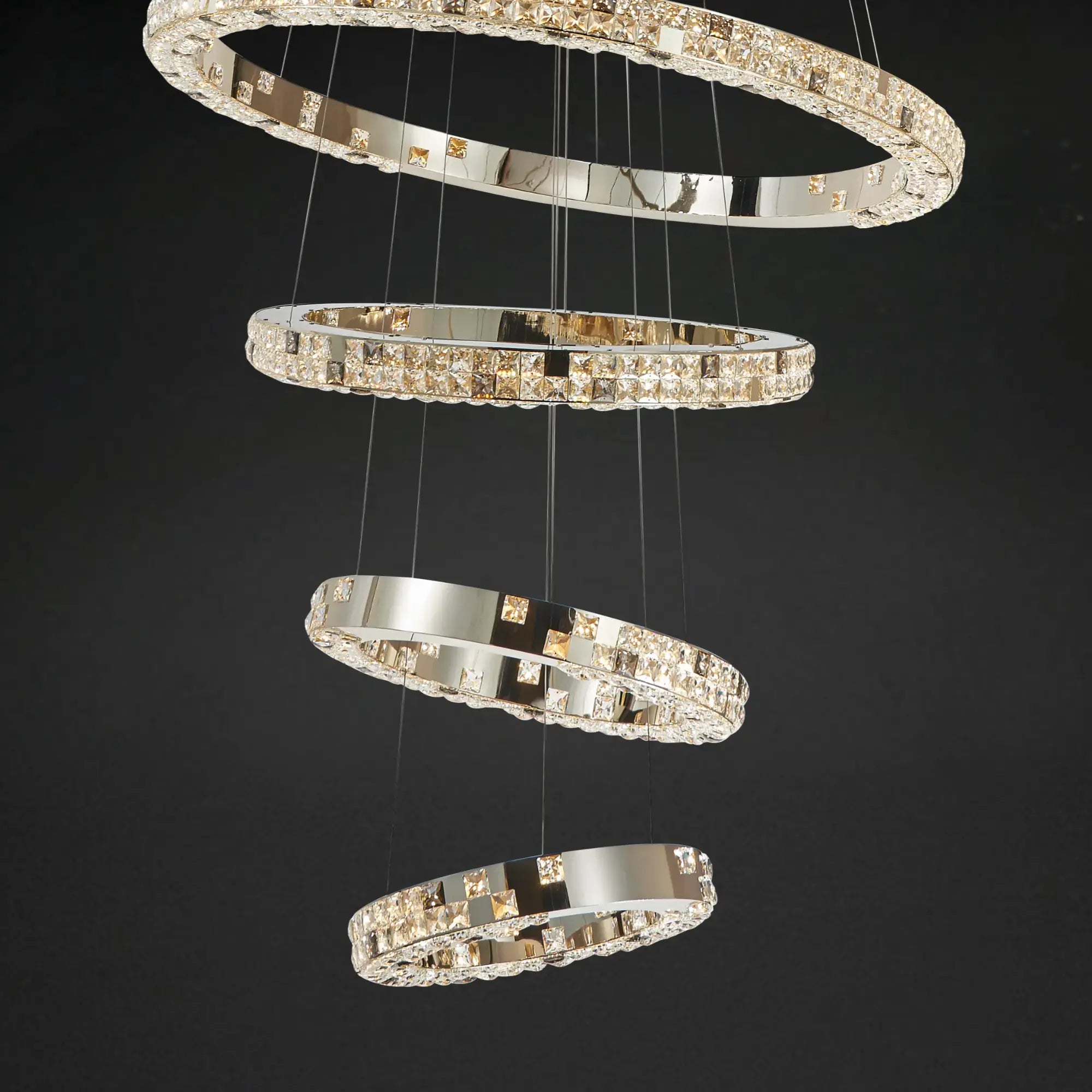 LUMIÉRE DE CARTIER 6 TIER CHANDELIER