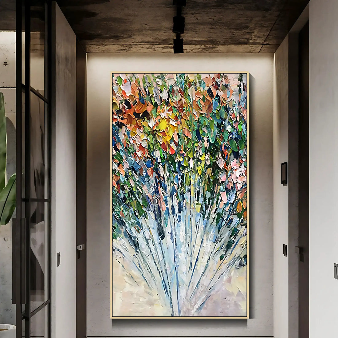 VIVID BLOOM OIL PAINTING