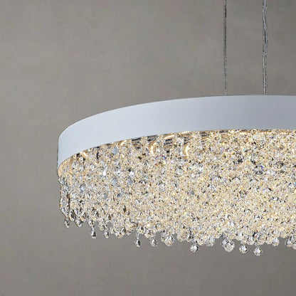 GLITZ HALO CHANDELIER