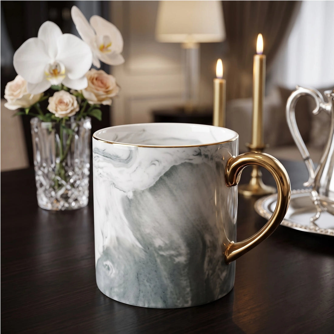 GILDED MUG