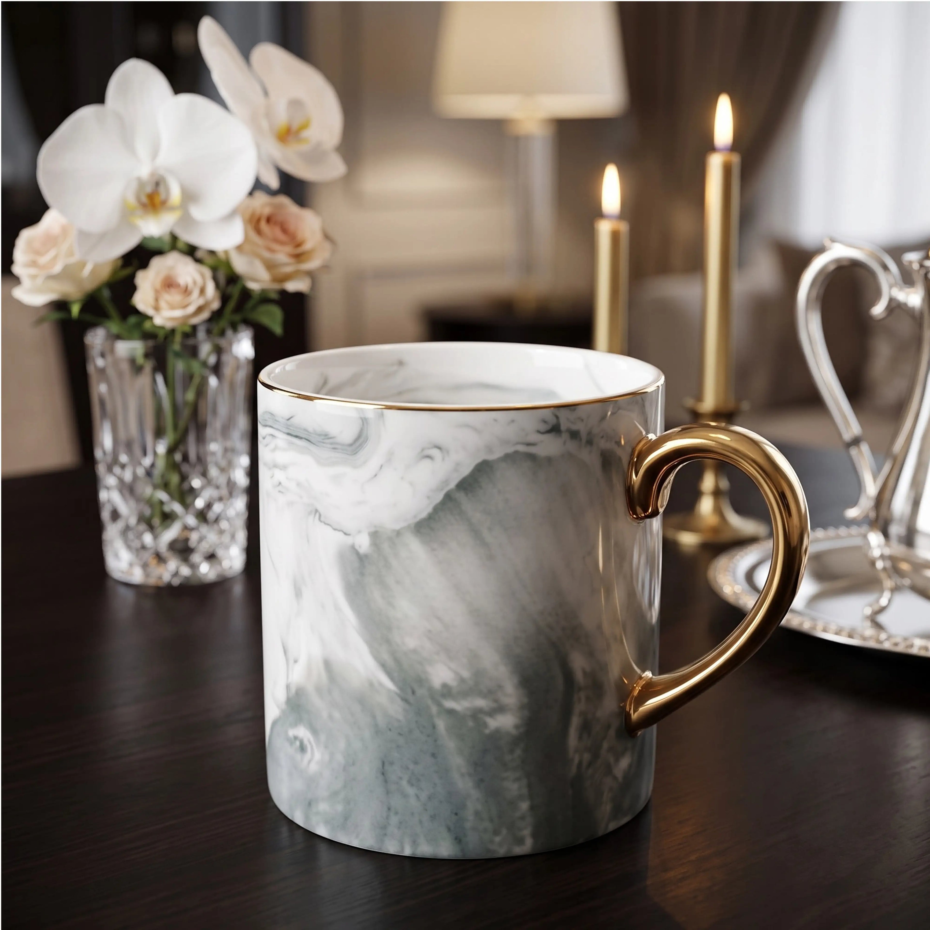 GILDED MUG