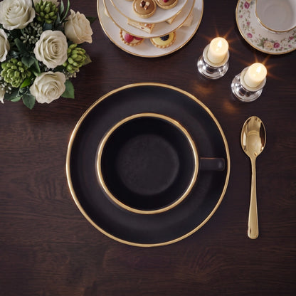 ONYX NOIR TEACUP SET