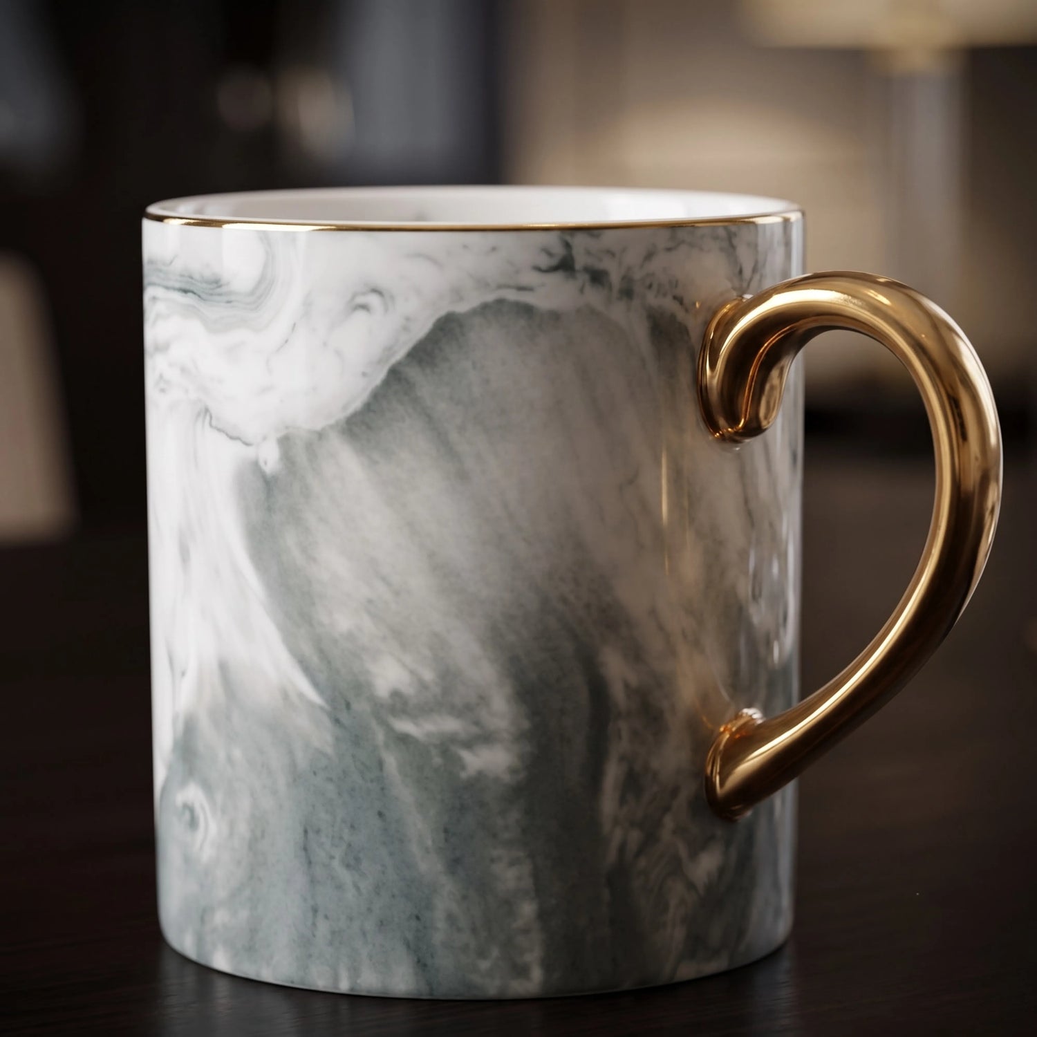 GILDED MUG