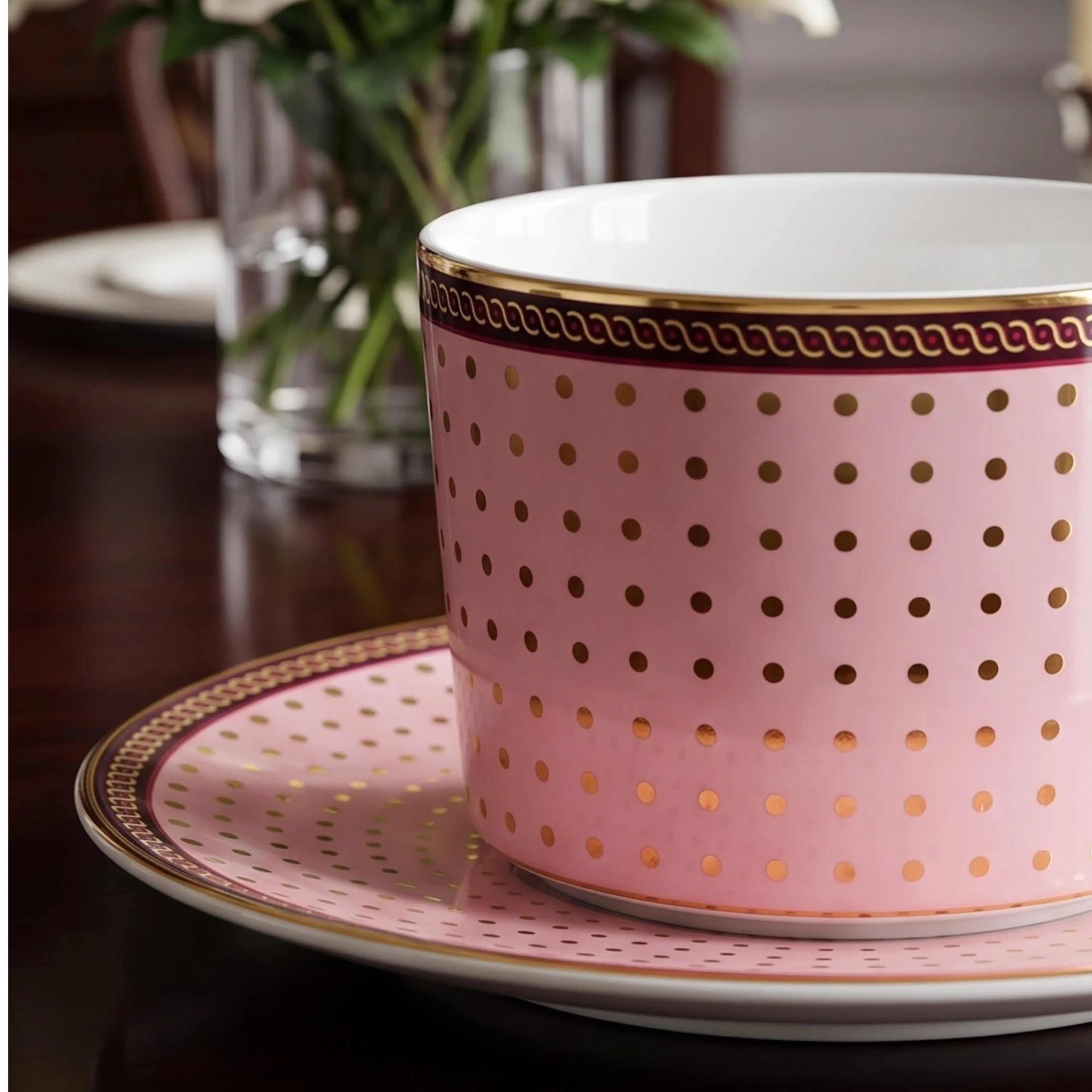 DELPHI ROSE TEACUP SET