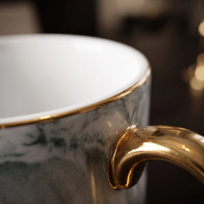 GILDED MUG