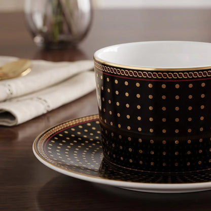 DELPHI NOIR TEACUP SET