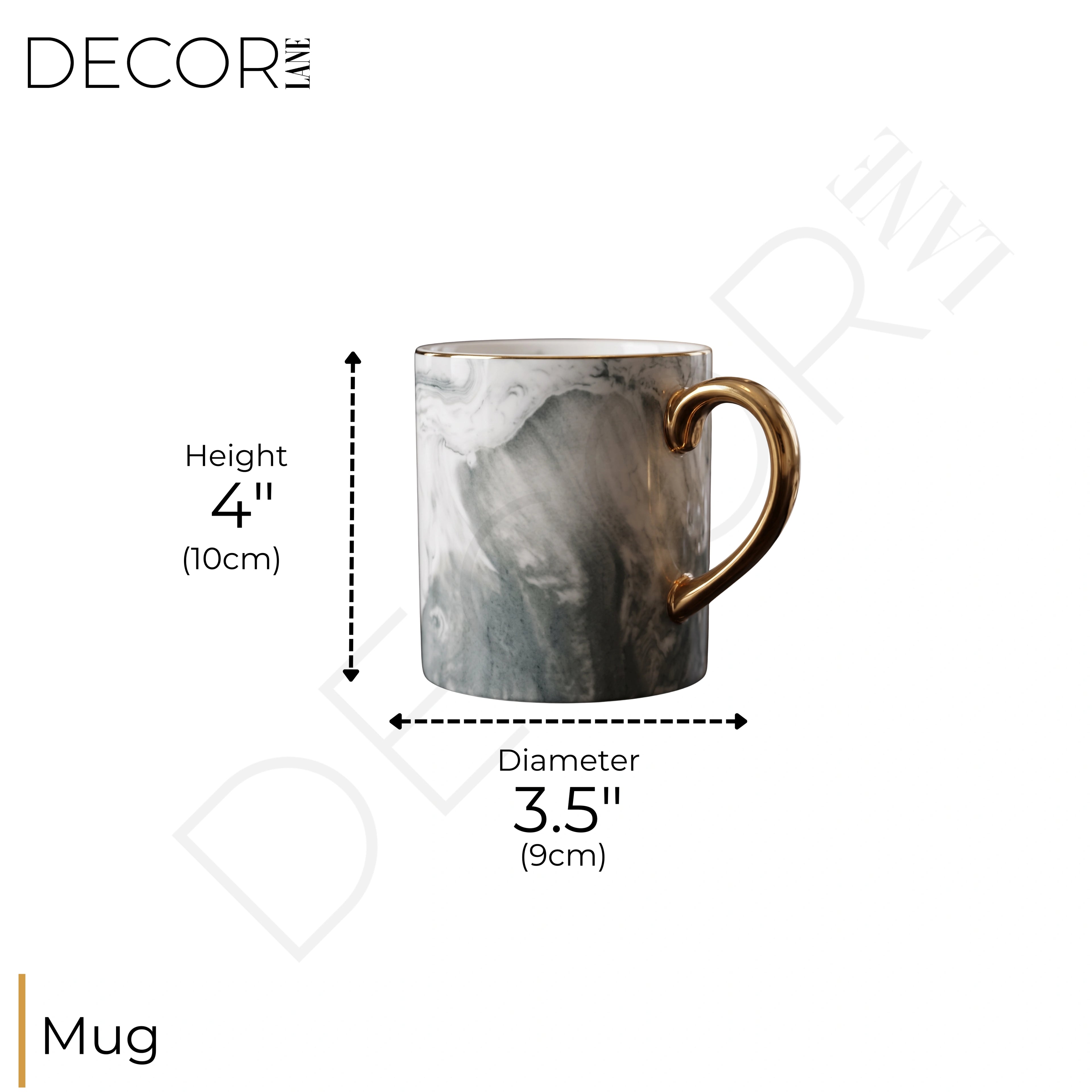 GILDED MUG