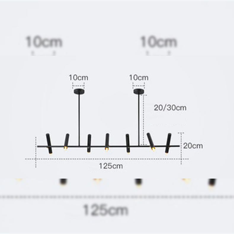 BRASERO LUMINEUX CHANDELIER