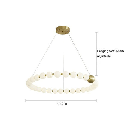 DÉLICATESSE DE PERLES CHANDELIER