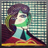Cubist Reverie Oil Painting