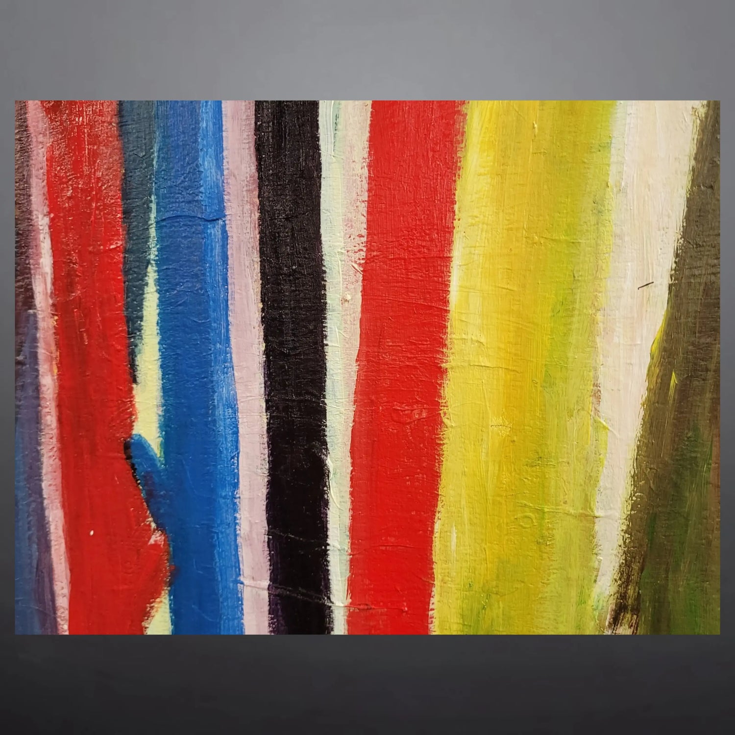 Vivid Rush Oil Painting
