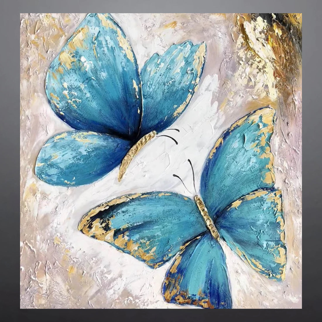 AZURE WHISPERS OIL PAINTING