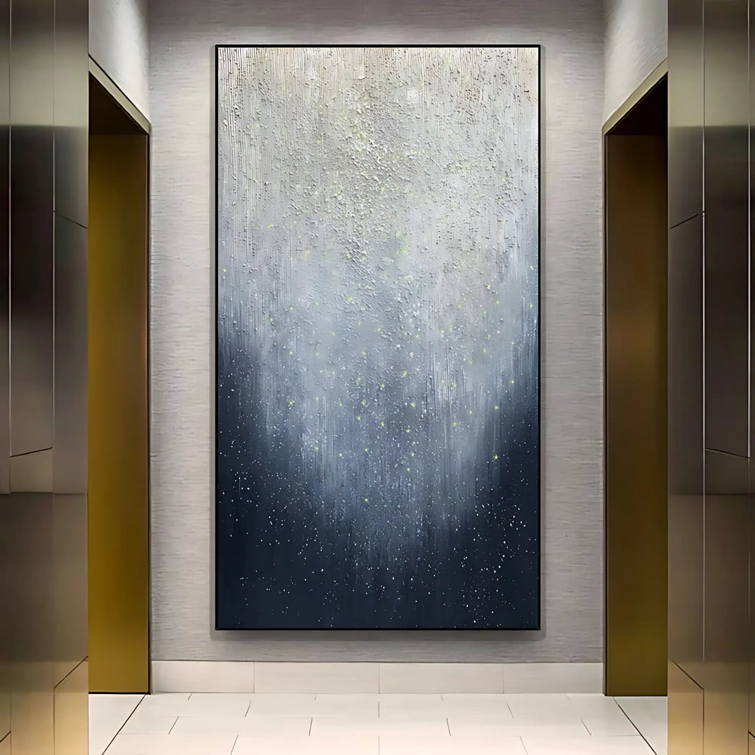 NEBULA VEIL OIL PAINTING