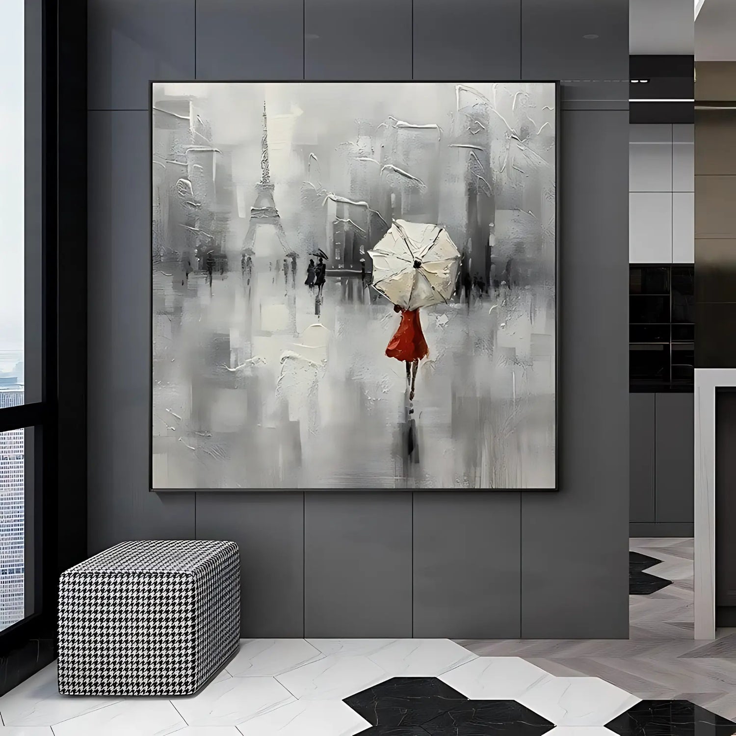 PARISIAN SERENITY OIL PAINTING
