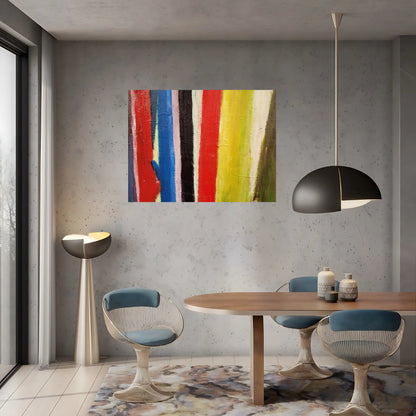 Vivid Rush Oil Painting