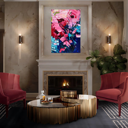 RADIANT FLORA OIL PAINTING