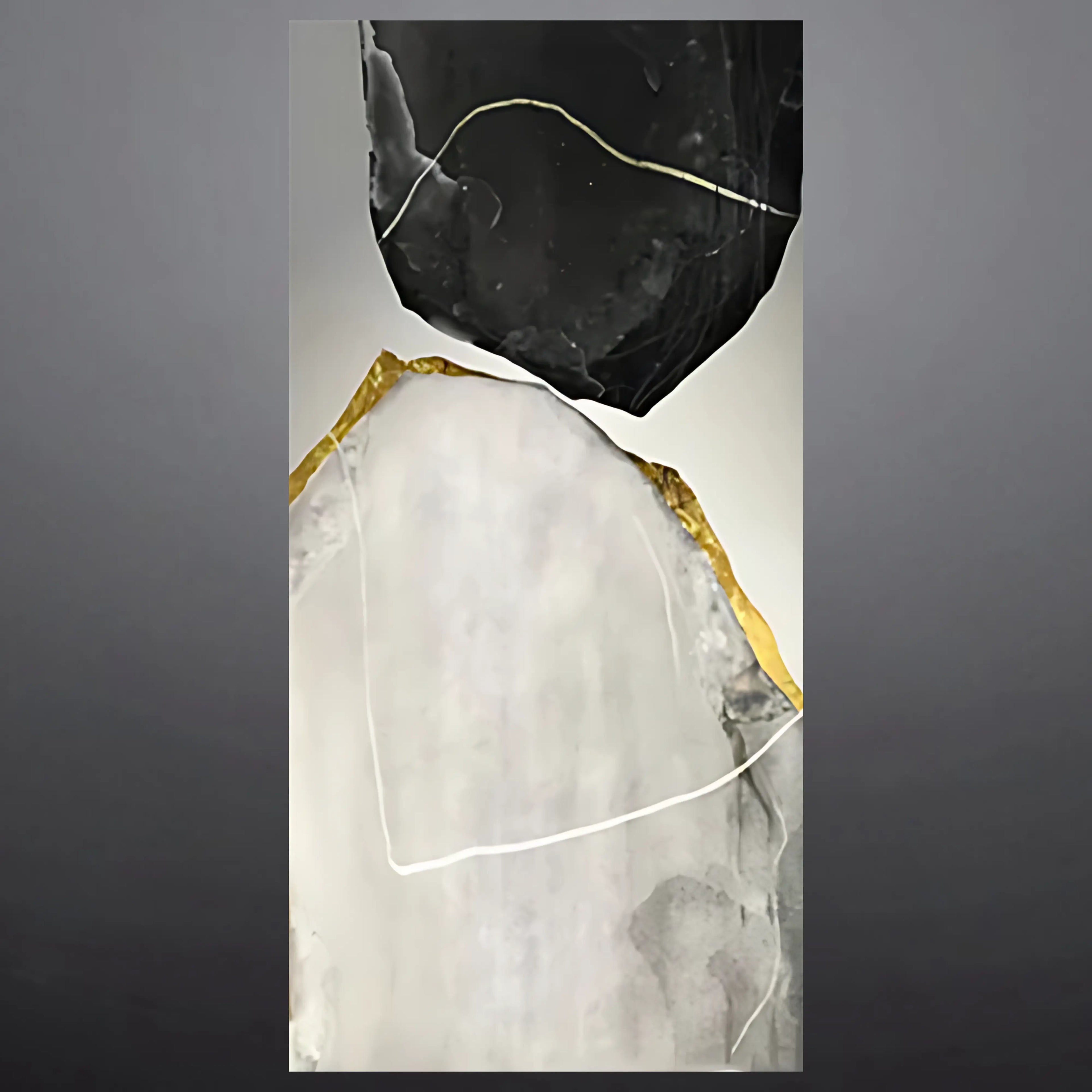 Noir Radiance Oil Painting